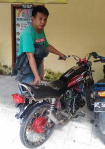 Beli Motor Curian , Warga Tawarotebota Diamankan Polisi