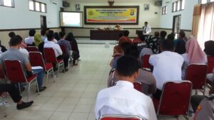 Dihadiri Masyarakat dan Mahasiswa , Polres Konawe Gelar Rapat FKP