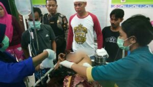 Dipicu Persoalan Tanah , Seorang Pemuda Tebas Ayah Kandung