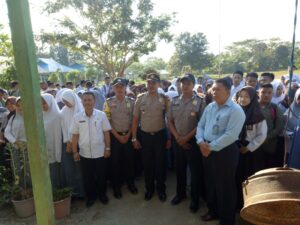 Sambangi Sekolah , Kapolsek Abuki Bawa Materi Empat Pilar