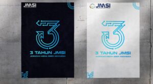 Gunakan Tipografi Nulshock, Inilah Karakter, Filosofi, dan Arti Logo HUT ke-3 JMSI