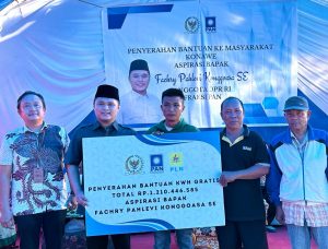 Salurkan Bantuan Pemasangan kWH Listrik Gratis, Warga Ucapkan Terima Kasih Kepada FPK