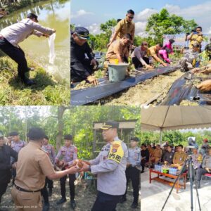 Polres Konawe Launching Program Swasembada Pangan