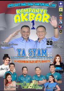 Wali Band dan Sejumlah Artis Ibu Kota Lainnya Bakal Meriahkan Kampanye Akbar YA-SYAM di Lapangan Lasandara