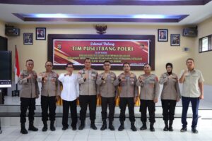 Puslitbang Polri Lakukan Penelitian di Polres Konawe