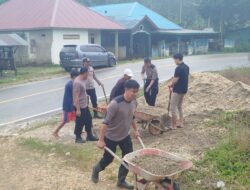 Sambut Hut Bhayangkara ke-79, Polsek Sampara Gelar Bakti Religi