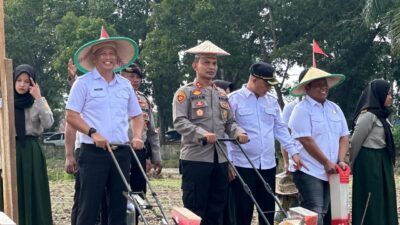 Dukung Asta Cita Presiden, Polres dan Pemkab Konawe Tanam Jagung Serentak di Lahan Perhutanan Sosial