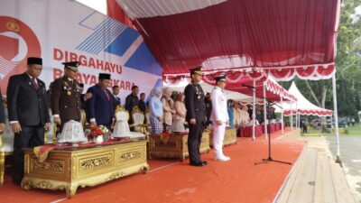 Polres dan Pemkab Konawe Gelar Upacara Hari Bhayangkara ke-79 Tahun