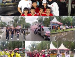 Bupati Konawe Sambut Peserta Gerak Jalan Cepat