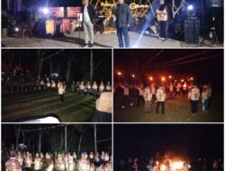 Malam Api Unggun Puncaki Retreat Pelantikan Majelis Cabang dan Kwartir Gerakan Pramuka