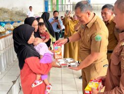 Pemkab Konawe Launching Program Makanan Bergizi Gratis untuk Ibu Hamil, Menyusui, dan Balita di Dua Kelurahan