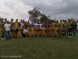 Unaaha FC Taklukan Eks Porda Konawe 3-0 Dalam Laga Eksibisi Pembukaan Porseni Tingkat Kecamatan