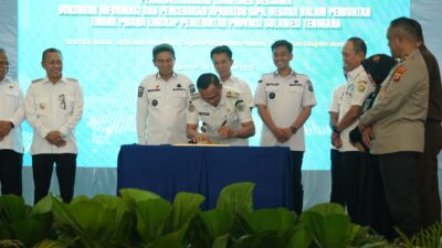 Perkuat Integritas ASN, Pemprov Sultra, BKN dan Pemkab Konawe Teken Komitmen Cegah Tindak Pidana