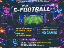 Esport Konawe Gelar Seleksi Atlet, Berikut Link Pendaftarannya