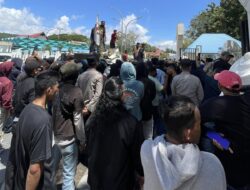 Gedung DPRD dan Kantor Bupati Konawe Dikepung Ratusan Massa, Warga Minta Stop Provokasi Isu Smelter, Dukung Investasi