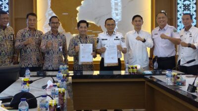 Pemkab Konawe Bersama BWS Teken Berita Acara Hibah Lahan
