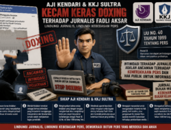 AJI dan KKJ Sultra Kecam Doxing Terhadap Jurnalis