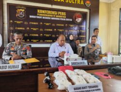Kurir Lintas Provinsi Dibekuk, Polisi Amankan Tiga Kg Sabu