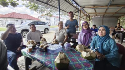 Bupati Yusran Akbar Nongkrong Bareng Pedagang UMKM di ICP, Tegaskan Komitmen Hidupkan Ekonomi Kerakyatan