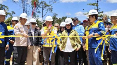 Bupati Konawe Resmikan Dua Jembatan Bailey Hibah PT ANN di Routa