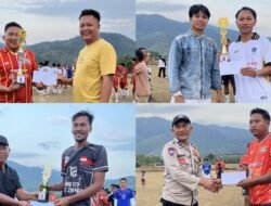 Turnamen Bola Mini Tingkat Kecamatan Berakhir, Ulu Onembute FC Raih Juara