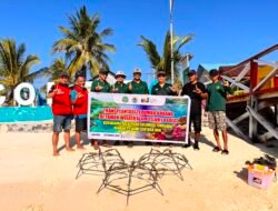 PT Bumi Sentosa Jaya Transplantasi 450 Terumbu Karang di TWAL Teluk Lasolo